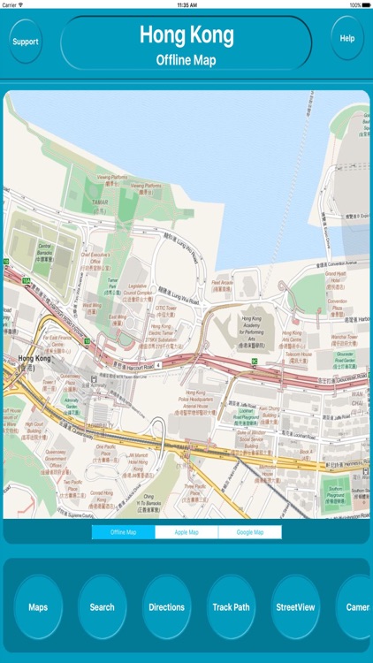 Hong Kong Offline City Maps Navigation