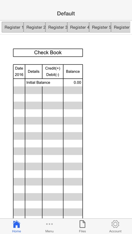 Checks Book