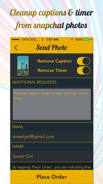 Clean Caption Pro for Snapchat Photos screenshot-4