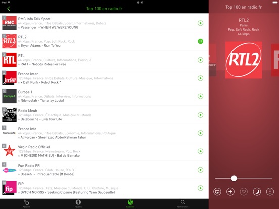radio.fr Musique, Radios, FMのおすすめ画像4