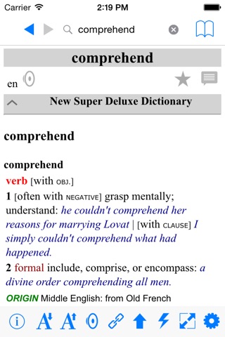 New Deluxe English Dictionary And Thesaurus screenshot 3