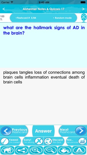 Alzheimer Guidelines & Test Bank- Terms & Quizzes(圖5)-速報App