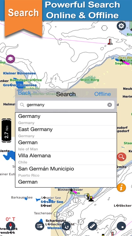 East Germany Chart For Boating