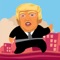 Trump Run Adventure - White House Escape Game is a FREE retro action platformer adventure game