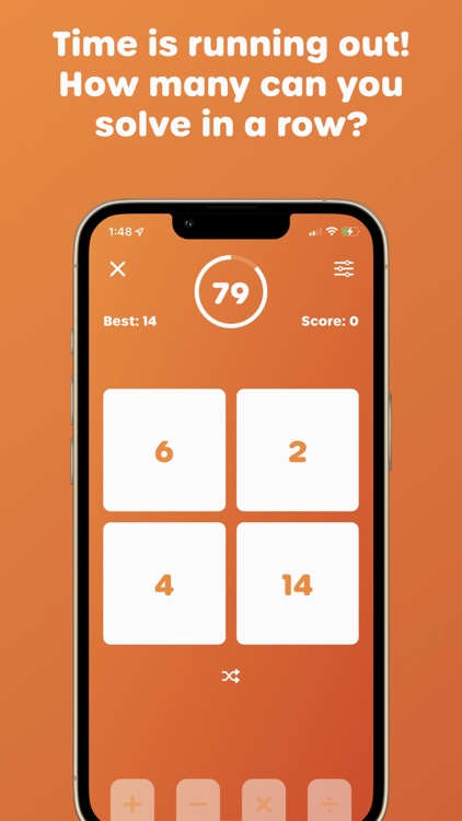 Solve 24 – Math Puzzles by Hamdouchi Interactive, LLC