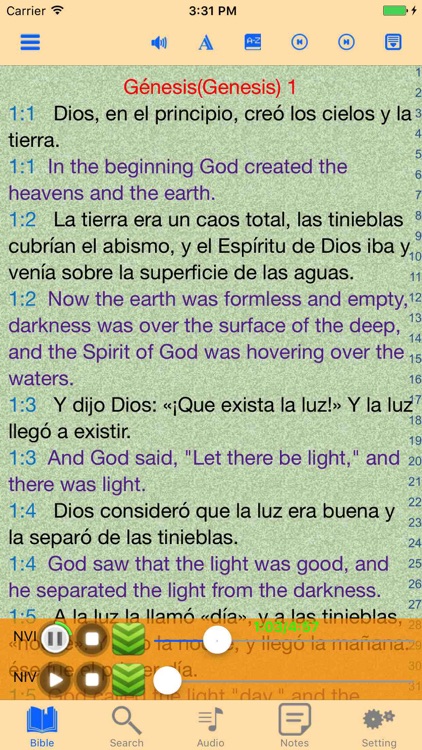 Spanish-English Bilingual Holy Bible