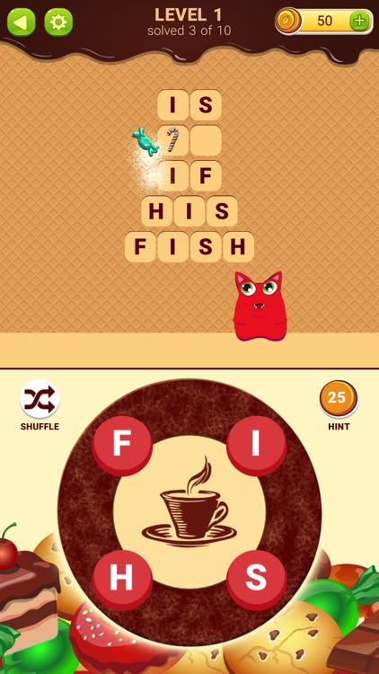 Words with Sweets screenshot-3