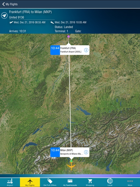 Milano Malpensa Airport Pro (MXP) + Tracker HD