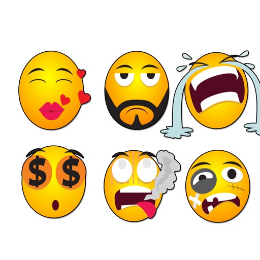 Emoji & Emoticons Stickers For iMessage by Eric Rosas