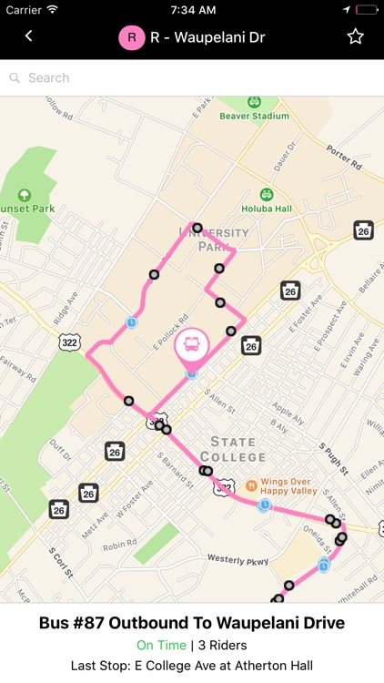 myStop Mobile