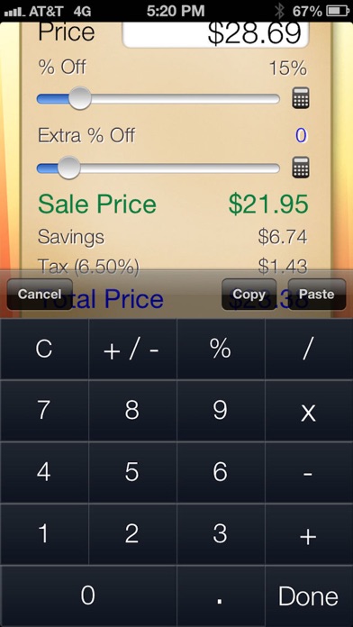 Sale Saver review screenshots
