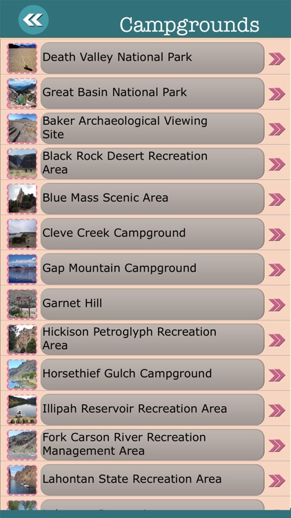 Nevada State Campgrounds & Hiking Trails