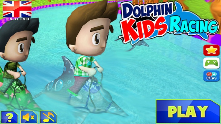 Dolphin Kids Racing - Dolphin Fish Racing For Kids