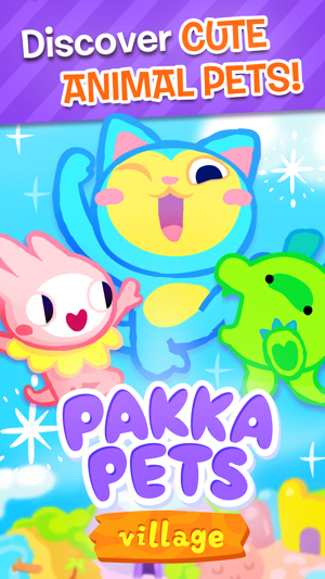 Pakka Pets Village - Build a Cute Virtual Pet Town(圖1)-速報App