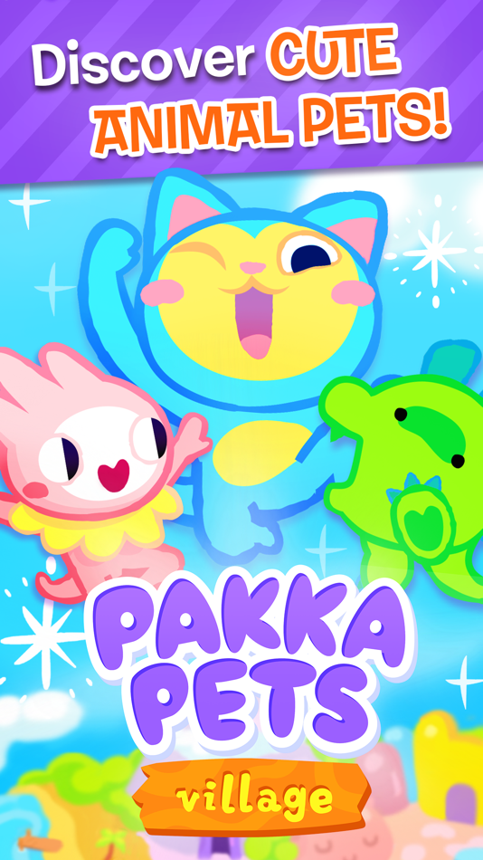 Pakka Pets Village Build a Cute Virtual Pet Town by Space Inch, LLC