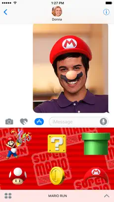 Captura de Pantalla 3 Super Mario Run Stickers iphone
