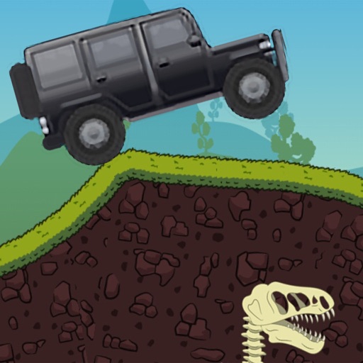 Hill Climber Offroad Jeep - 4x4 all terrain Icon