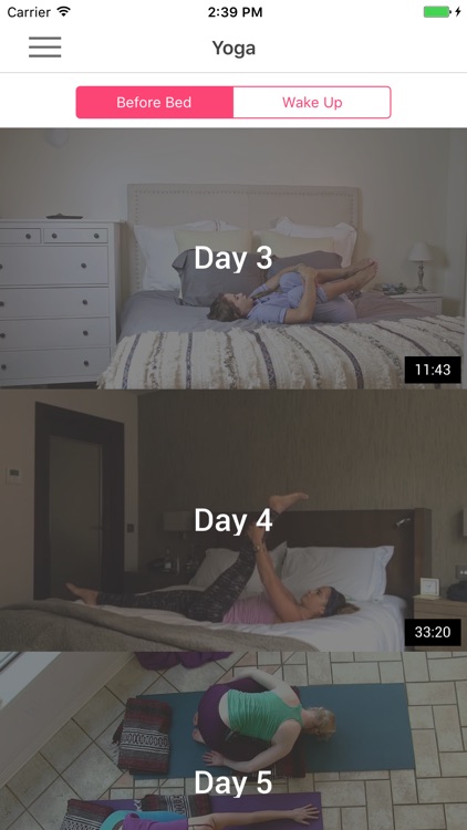 Bedtime Yoga & Morning Yoga in Bed