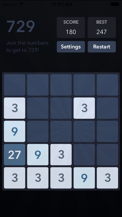 2048 - with night mode