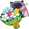 Sima The Cute Siamese Cat. Vol.1 stickers