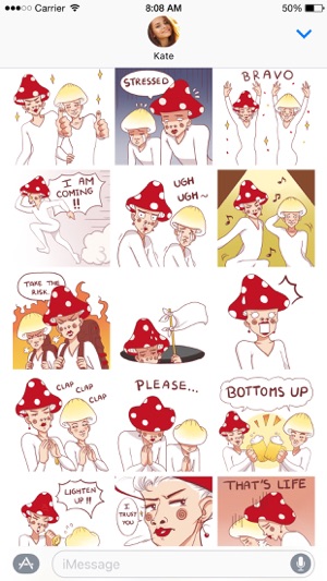 Mushroom Bros stickers(圖3)-速報App