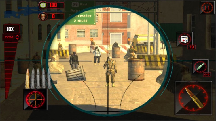 Modern Swat Sniper Shooting 3d screenshot-3