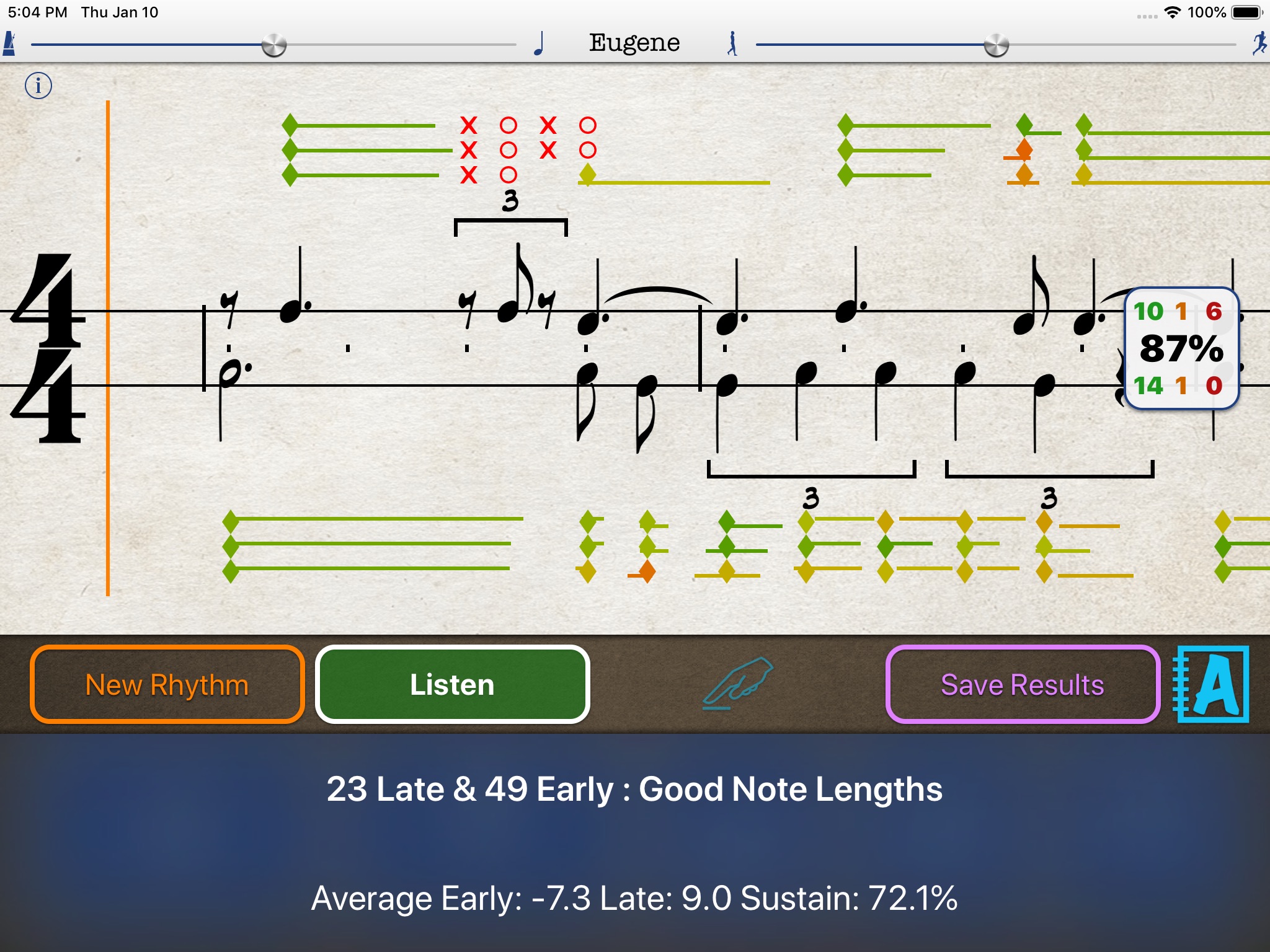 Music Theory Rhythms screenshot 4