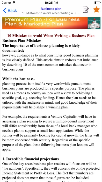 Premium Plan -For Business Plan & Marketing Plan screenshot-3