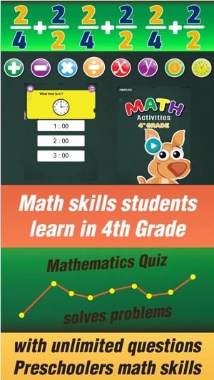 Kangaroo 4th grade math games for kids(圖2)-速報App