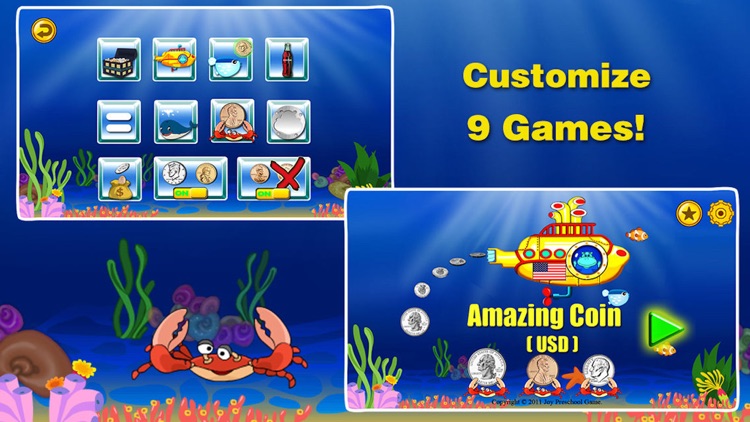 Amazing Coin(USD):Money learning counting games