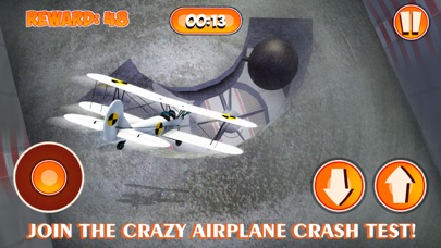 Plane Crashing Test Simulator 3D screenshot 1