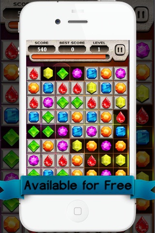 Gem Diamond Match Fun Game screenshot 3