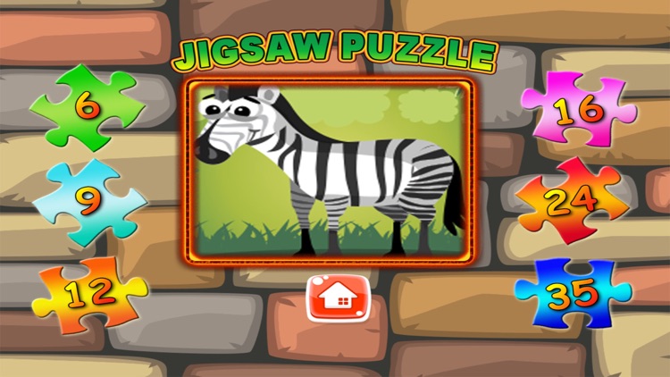 Animal Jigsaw Puzzle for kids free games