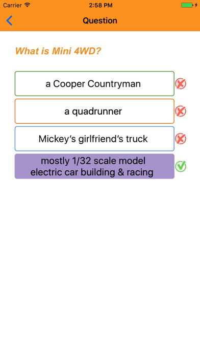 How to cancel & delete for MINI 4WD fans from iphone & ipad 2