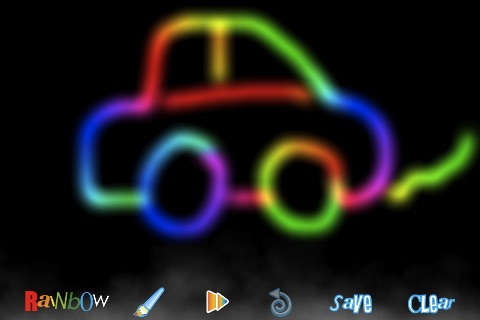 RainbowDoodle - Animated rainbow glow effect screenshot 3