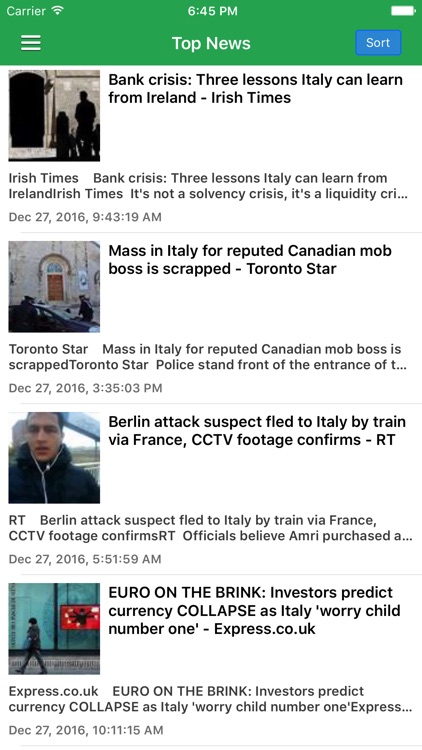 Italy & Rome News Today in English Free