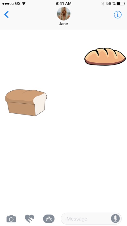 Bread Four Sticker Pack