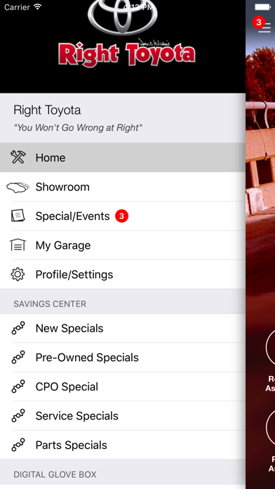 How to cancel & delete Right Toyota DealerApp from iphone & ipad 2