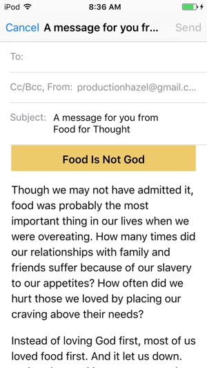 Food for Thought Meditations(圖5)-速報App