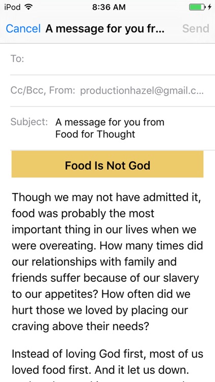 Food for Thought Meditations screenshot-4
