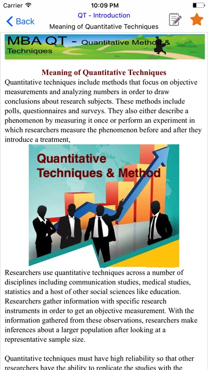 MBA QT - Quantitative Method & Techniques