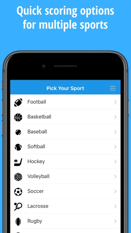 ScoreStream Sports Scores screenshot-4