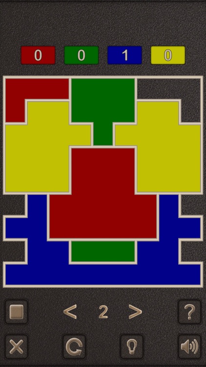 Four Color Shape Puzzle