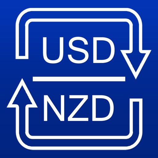 US Dollar / New Zealand Dollar currency converter icon