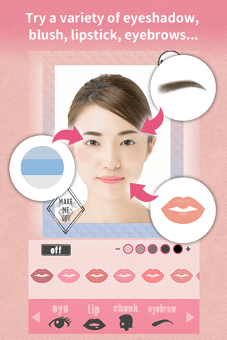 MakeMeUp: Cosmetic try-on screenshot 2