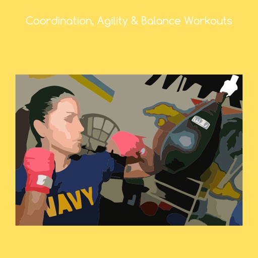 Coordination agility and balance workouts icon