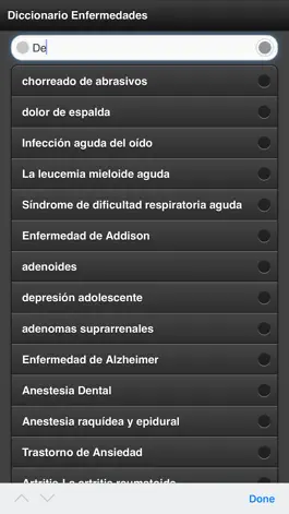 Game screenshot Diccionario Enfermedades mod apk