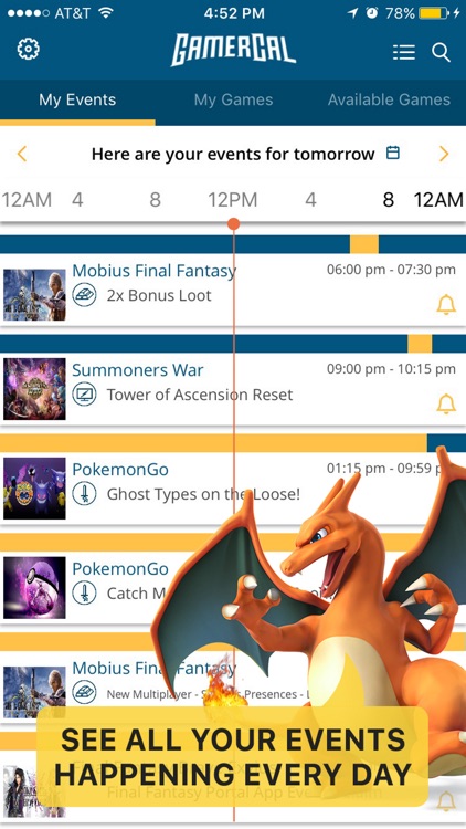 GamerCal - Game Event Tracking