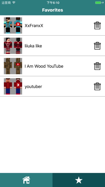 Youtuber SKINS for Minecraft +