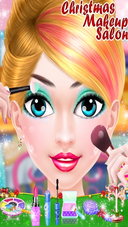 Christmas Girl Makeup Salon - Make Up Me Games